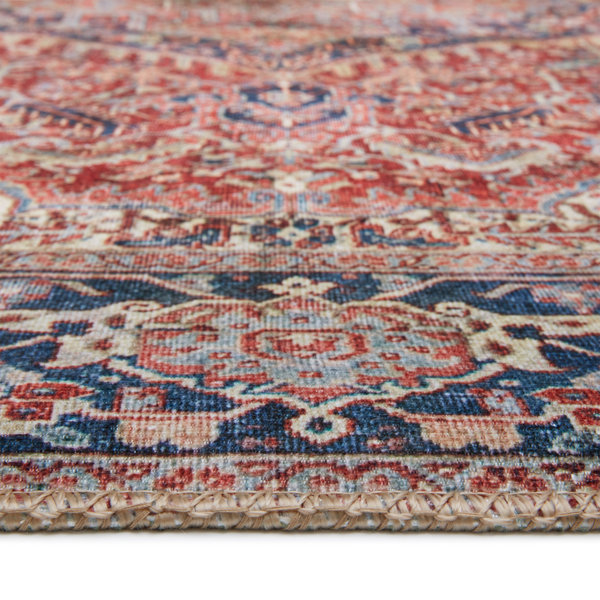 World Menagerie Annelore Performance Red Rug & Reviews Wayfair